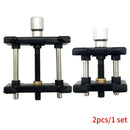 2pcs/set Aluminium Alloy Watch Movement Holder Repair Tool Fixed Base Portable