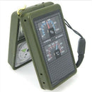 Multifunction 10 in 1 Outdoor Military Camping Hiking Survival Tool Compass_Kit