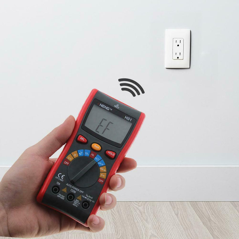 H01 Auto Range 4000Counts Digital Multimeter Backlight AC/DC Ammeter Voltme