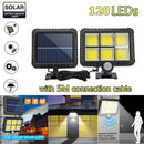 120 LED Security Detector Solar Spot Light Motion Sensor Floodlight Lamp Outdoor