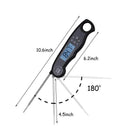 Meat Thermometer Waterproof Thermometer Digital Thermometer With Large Back M6Q7
