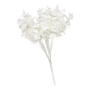 19inch Artificial Eucalyptus Leaves Branch Silk Leaves Green Wedding Decor White