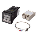 1pc Intelligent Alarm REX-C100 LED Temperature Controller Regulator