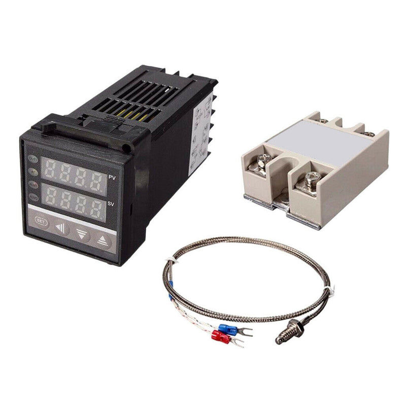 1pc Intelligent Alarm REX-C100 LED Temperature Controller Regulator