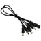 1 Female To 4 Male Power Supply Split Cable Converter DC 12V For CCTV Camera DVR