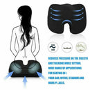 Car Office Memory Foam Mat Seat Cushion Coccyx Orthopedic Relieve Lumbar Pain