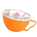 Stainless Steel Instant Noodle Bowl with Lid and Handle Lunch Bowl for Meal