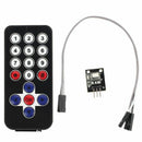 Infrared IR wireless remote control set for Arduino incl. CR2025 button cel U6U8