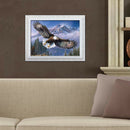 5D DIY Full Drill Diamond Painting Eagle Cross Stitch Mosaic Kit Wall Decor