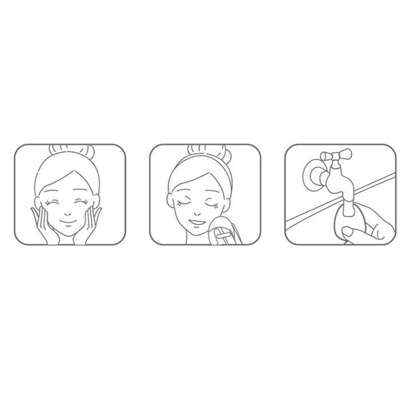 Silicone Face Cleansing Brush, Silicone Face Scrubber Lip Exfoliating Brush for