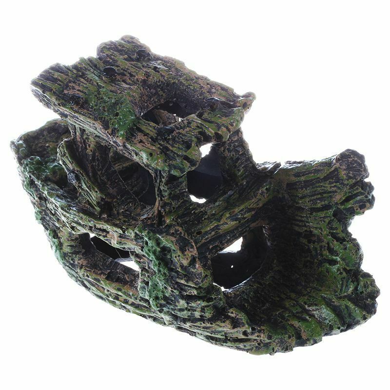 Aquarium Decoration Rock Grotto Cave Fish Tank Terrarium Decoration Shape 8