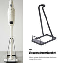 Metal Vacuum Cleaner Bracket Holder Floor Stand Storage Brush Tool (Black) A