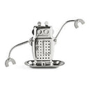 Robot Tea Loose Leaf Diffuser Infuser Strainer Herbal Spice Filter