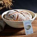 Banneton Proofing Basket Sourdough Bread Proofing Bowl w/ Linen Liner Cloth