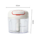 Kitchen Manual Vegetable Chopper Hand Pull Ginger Garlic Slicer Pepper Cutter