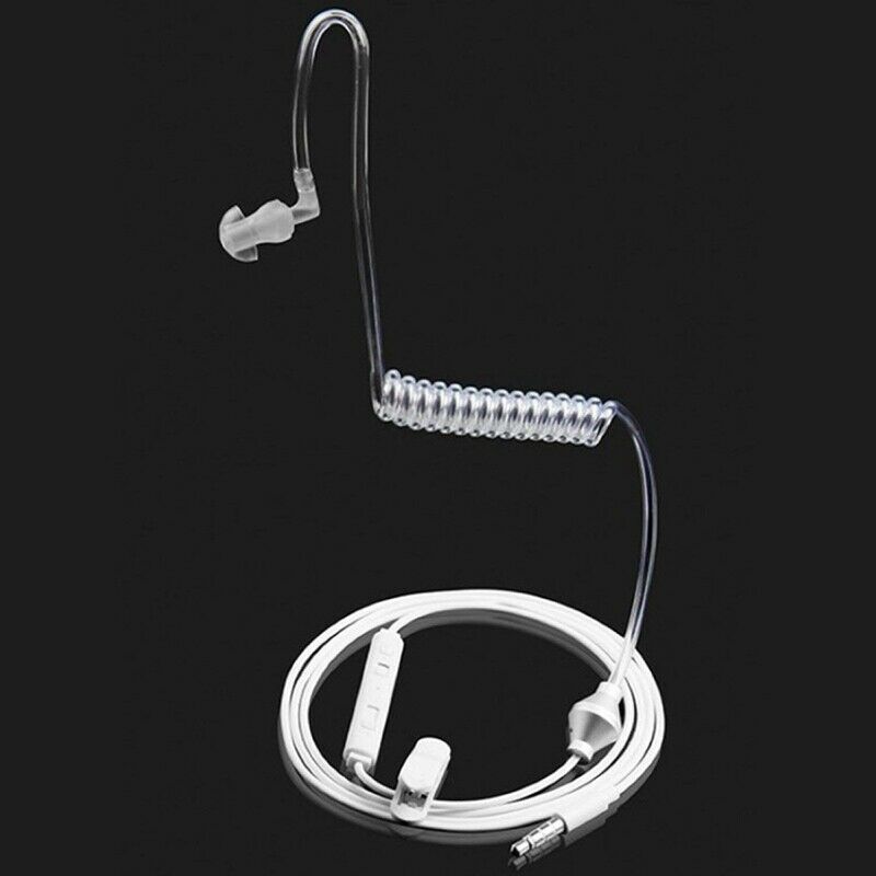 Universal 3.5mm Jack Acoustic Hollow Air Tube Anti-radiation Earphone Earpi G7V1