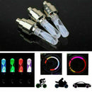 2pcs Wheel Valve Cap Light LED Lamp Tyre For Bike Bicycle Car Z3B5. X8R0 P9 H4S1