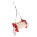 Parrots Parakeet Finches Natural Loofah Chew Toys with Hook