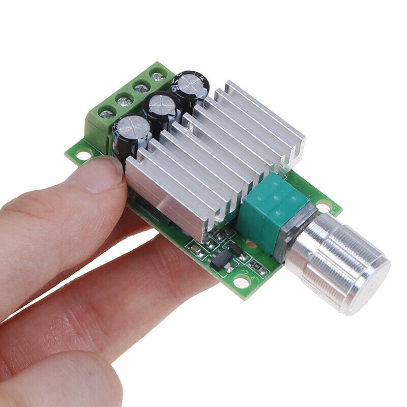 12V 24V 10A PWM DC Motor Speed Controller Adjustable Regulator Dimmer Switch Nw