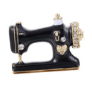 Fashion Women Brooch Sewing Machine Design Pin Collar Accessory Jewelry Gift
