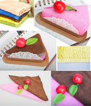 Fashionable Durable Household Sandwich Shape Cake Ornament Towel Present
