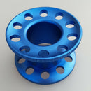 4 Packs Tech Finger Spool Freediving Aluminum Alloy Guide Line Blank Reel