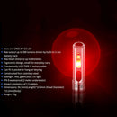 JETBeam Waterproof Camping 500LM XPG3 + RGB + 365UV LED Pocket Flashlights 10W