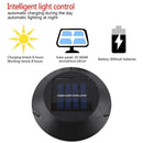 Solar Powered Wind Chime Light String Crystal Ball Color Change Outdoor Wat
