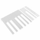 52pcs Piano Accessories Piano Keytop Repair Parts with White Color for Pian