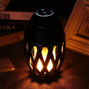 LED Bluetooth Speaker Lamp Wireless Music Light Garden Outdoor Flame Lights