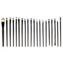 20pcs Make Up Tool Brush Kit Foundaton Eyeshadow Brushes Eyebrow Black