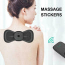 Portable Wireless Mini Electric Neck Massager Cervical Pain Relief Massage Y4Z4