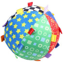 Colorful Ball Bell Soft Hand Grasp Music Sense Baby Kids Educational Plush