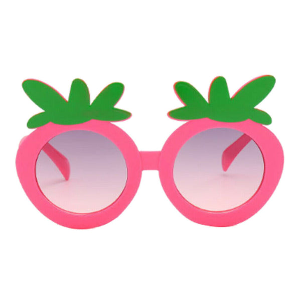 3pcs Kids Lovely Fruit Shape Cartoon Sunglasses Beach Outdoor UV400 Glasses