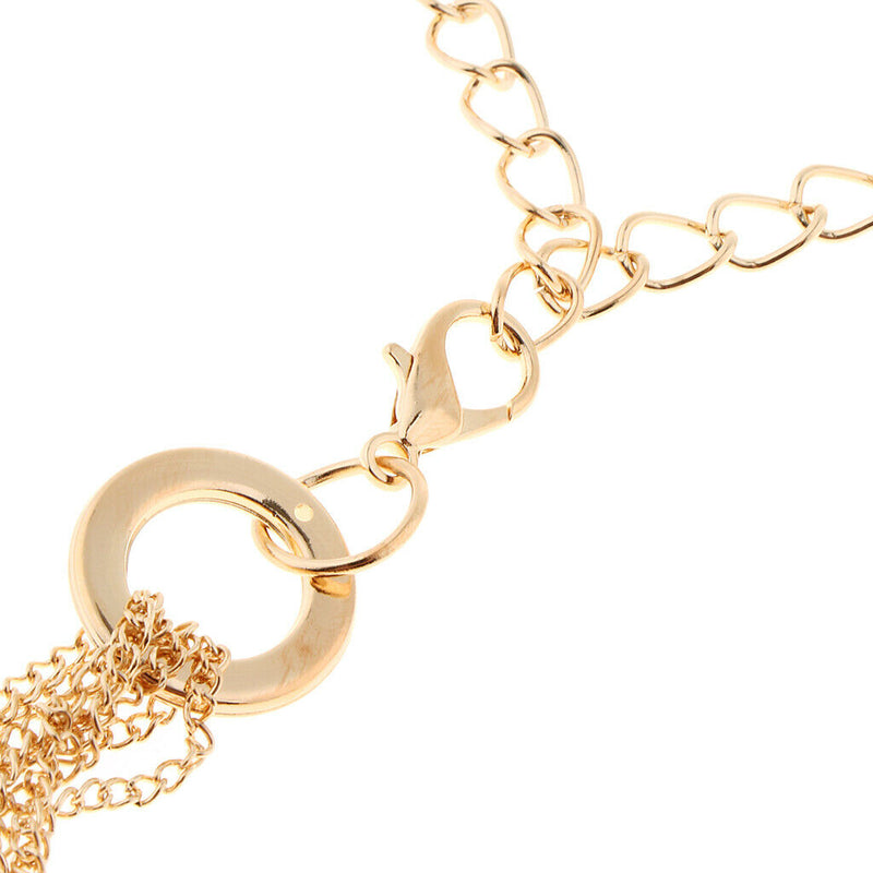 Women's Fashion Metal Belly Chain Waistband Body Charm Dress Belt Necklace