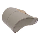 Memory Cotton Headrest Ergonomic Car Head Neck Rest Pillow Cushion Beige