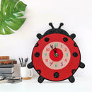 DIY Full Drill Diamond Painting Insect Clock Pendants Home Decor Needlework