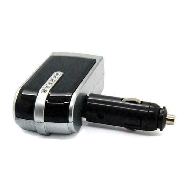 Dual USB 2 Way Car Cigarette Lighter Socket Splitter Charger Adapter New DC U0F9