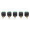 5x 3.5mm 3 Pole Stereo Audio Vedio Male to 3 Screw Terminal Female Adapter