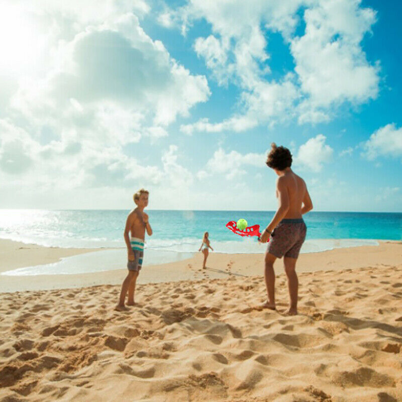 Scoop Ball Set Catching Game Trackball Sport Lacrosse Racket Game Toys KidsS Nw