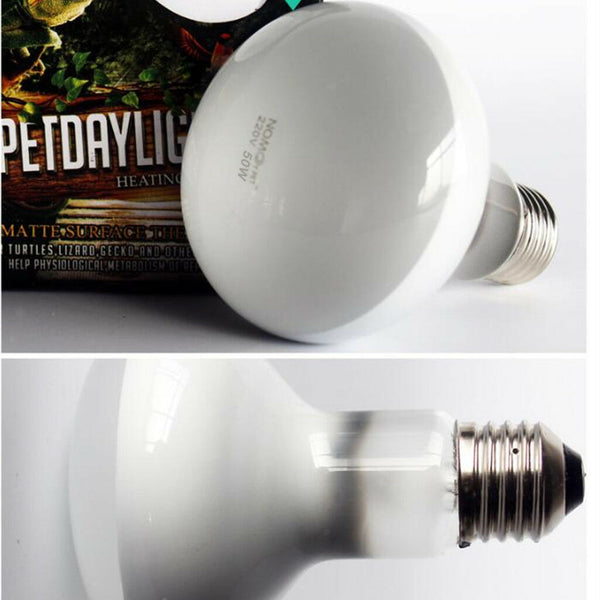 4 Pcs Reptile Aminal Daylight Basking Spot Bulb Lamp for Reptiles Lizard 50W