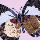 1pc butterfly reversible sequined sew on patches for clothes handmade diy SP