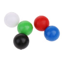 60pcs 1cm Colorful Plastic Balls Beads for Kids Crafts, Jewerly Making, Black,