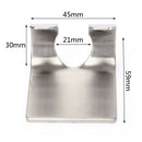 1PC Shaver Shelf Stainless Steel Razor Holder Razor Rack Bathroom Razor Hook MES