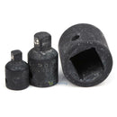 3PC Impact Socket Adaptor & Reducer set Adapter 1/4 1/2 3/8 3/4 Ratchet breaker