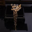 Hanfu Tiara Bride Costume Hair Accessories Chinese Phoenix Crown Luxury Cla Z8W3