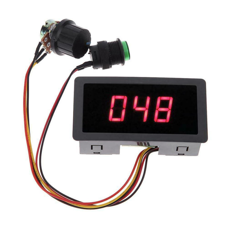 CCM5D Digital Display LED 6V 12V 24V  PWM Motor Controller Speed Regulator A