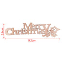 10Pcs DIY Wooden Letters Merry Christmas Crafts Embellishment Home Xmas Dec MO