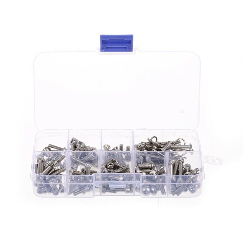 RC Screws Stainless Metal Steel Screw Kit for Slash 4X4 Short Truck Off-Roa F4G5