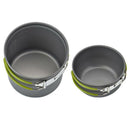 Outdoor Cooking Set Camping Hiking Cookware Tool Portable Picnic Bowl Handle Hn